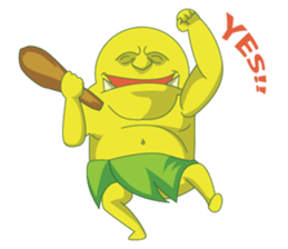 Green Ogre sticker #12039646