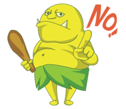 Green Ogre sticker #12039647