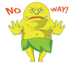 Green Ogre sticker #12039648
