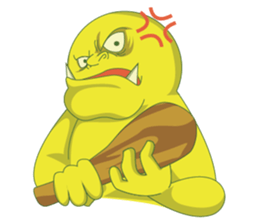 Green Ogre sticker #12039661