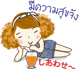 Mudmi finfer (Thai-Japan) sticker #12039686