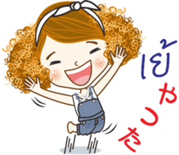 Mudmi finfer (Thai-Japan) sticker #12039705