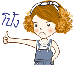 Mudmi finfer (Thai-Japan) sticker #12039717