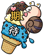 Tumurin with sweets of Chinese sticker #12039959
