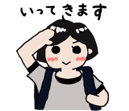 Pretty girl sticker2 sticker #12040111