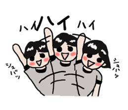 Pretty girl sticker2 sticker #12040133