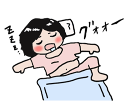 Pretty girl sticker2 sticker #12040140