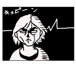 Pretty girl sticker2 sticker #12040142