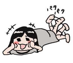 Pretty girl sticker2 sticker #12040143