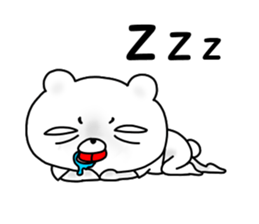 Bear of a strong insight sticker #12040262