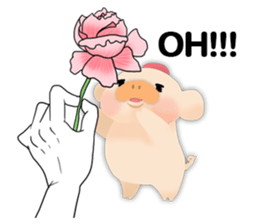 palm-size pig (ENG) sticker #12040581