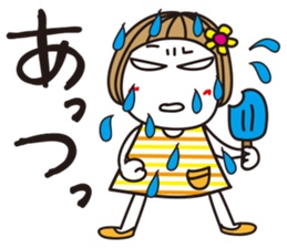 Bangs short girl vol.21 sticker #12040880