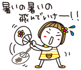 Bangs short girl vol.21 sticker #12040881