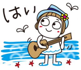 Bangs short girl vol.21 sticker #12040884