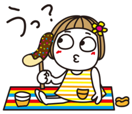 Bangs short girl vol.21 sticker #12040895