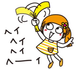 Bangs short girl vol.21 sticker #12040896