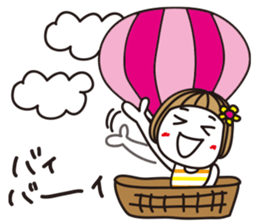 Bangs short girl vol.21 sticker #12040897