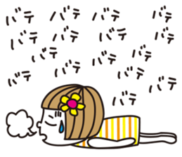 Bangs short girl vol.21 sticker #12040900