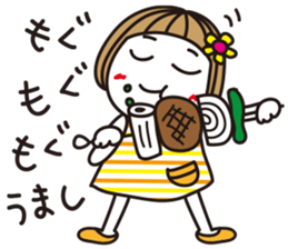 Bangs short girl vol.21 sticker #12040902