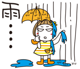 Bangs short girl vol.21 sticker #12040917