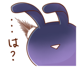 A decent rabbit sticker #12040991