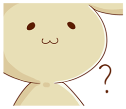 A decent rabbit sticker #12041002