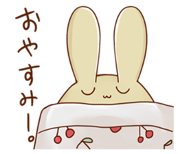 A decent rabbit sticker #12041007