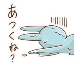 A decent rabbit sticker #12041013