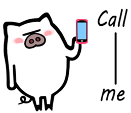 Piggy P ~ Super cool Piggy P~~ sticker #12041265