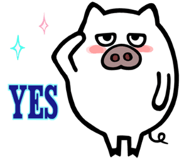 Piggy P ~ Super cool Piggy P~~ sticker #12041268