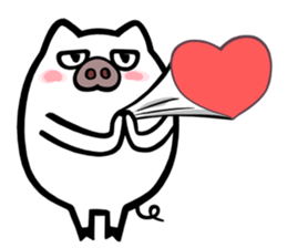 Piggy P ~ Super cool Piggy P~~ sticker #12041271