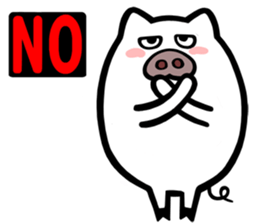 Piggy P ~ Super cool Piggy P~~ sticker #12041276