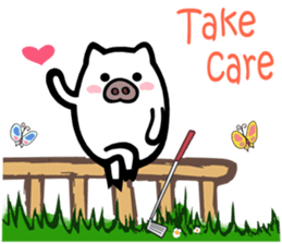Piggy P ~ Super cool Piggy P~~ sticker #12041279