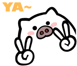 Piggy P ~ Super cool Piggy P~~ sticker #12041282