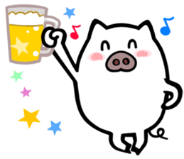 Piggy P ~ Super cool Piggy P~~ sticker #12041284