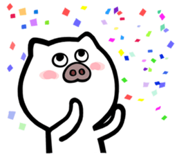 Piggy P ~ Super cool Piggy P~~ sticker #12041285