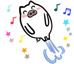 Piggy P ~ Super cool Piggy P~~ sticker #12041291