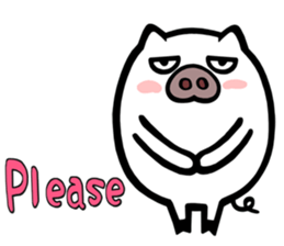 Piggy P ~ Super cool Piggy P~~ sticker #12041292