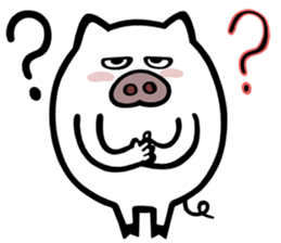 Piggy P ~ Super cool Piggy P~~ sticker #12041300