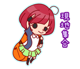 Tennis Lover Girl sticker #12041314