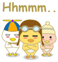 cute chicks siblings2 sticker #12041422