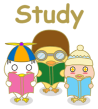 cute chicks siblings2 sticker #12041461