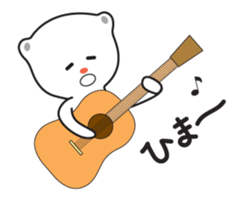 Bear too much care.Move. sticker #12041667