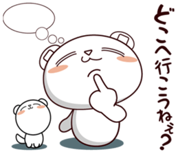 Bear stamp that can be used in invite sticker #12041729