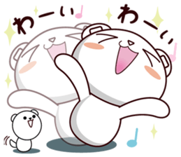 Bear stamp that can be used in invite sticker #12041740