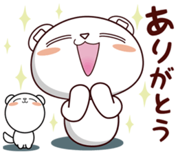 Bear stamp that can be used in invite sticker #12041744