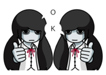 Umeda Ghost Sticker sticker #12042006