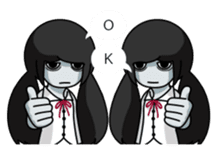 Umeda Ghost Sticker sticker #12042006