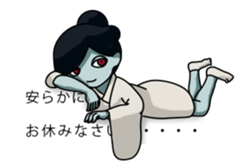 Umeda Ghost Sticker sticker #12042018