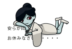 Umeda Ghost Sticker sticker #12042018